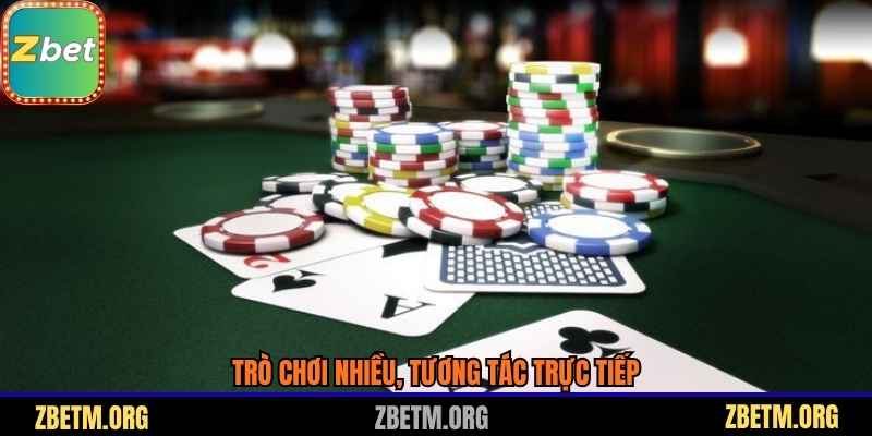 Trò chơi nhiều, tương tác trực tiếp